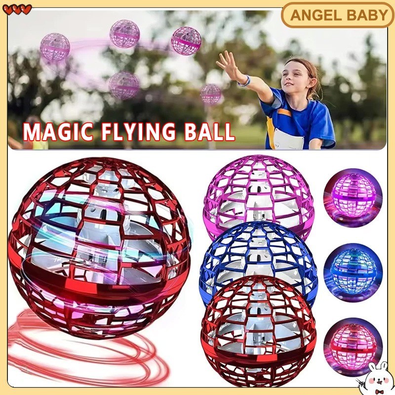 Magic Flying Ball LED Glowing 360° Rotating Boomerang Ball Multiple ...