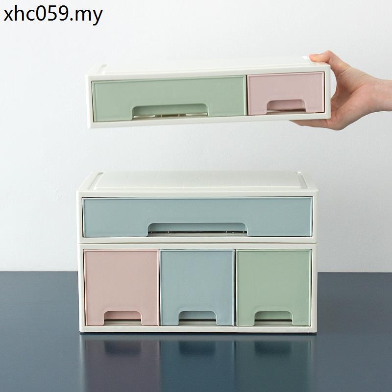 Office Desk Storage Box Plastic Cabinet Cosmetics | Shopee Malaysia