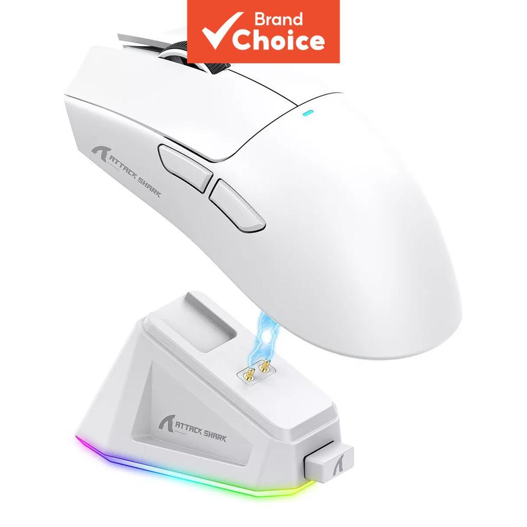 Attack Shark X11 Wireless Mouse, Tri-Mode Connection 2.4GHz/Wired ...