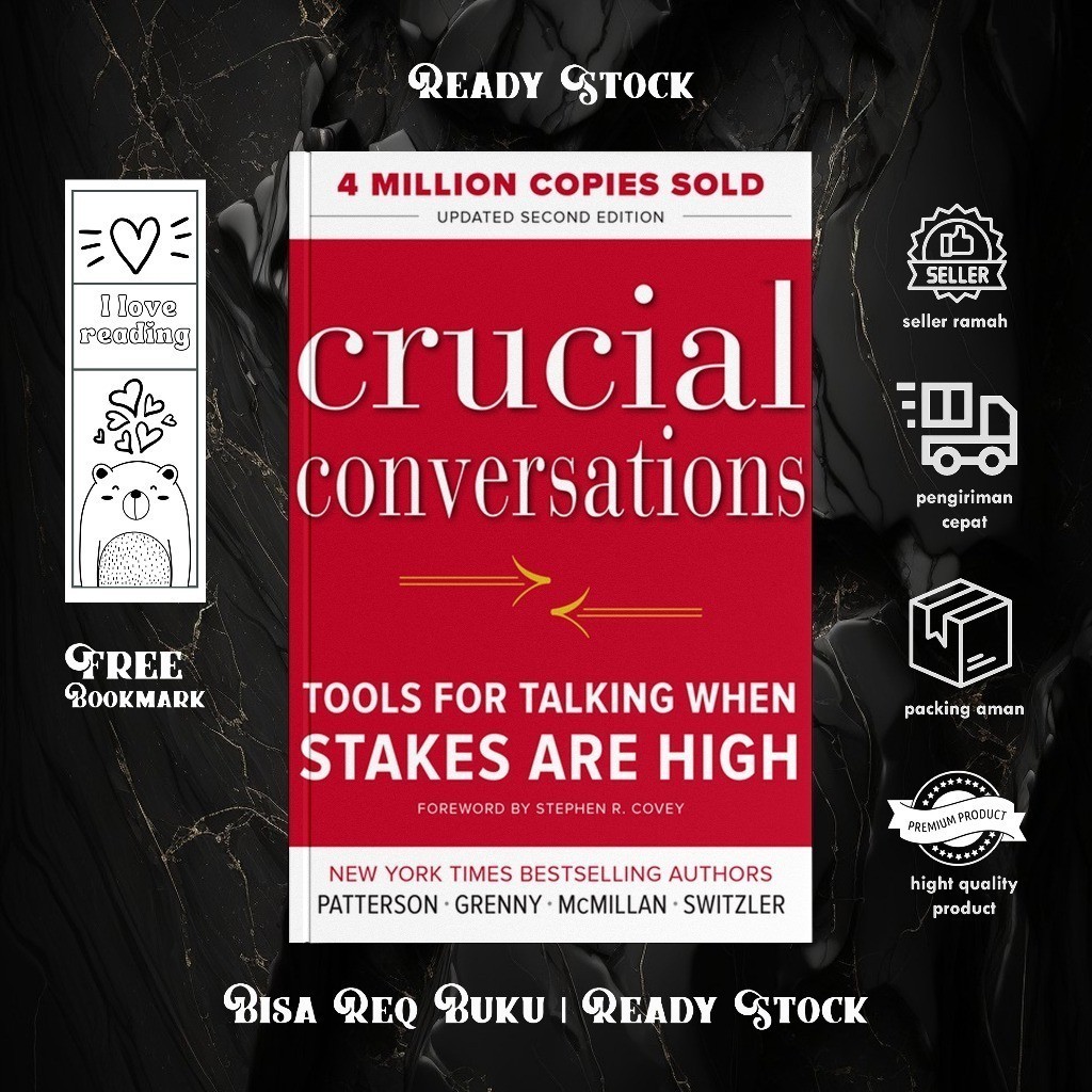 Crucial Conversations Tools for Talking When Stakes Are High by Kerry Patterson | Shopee Malaysia