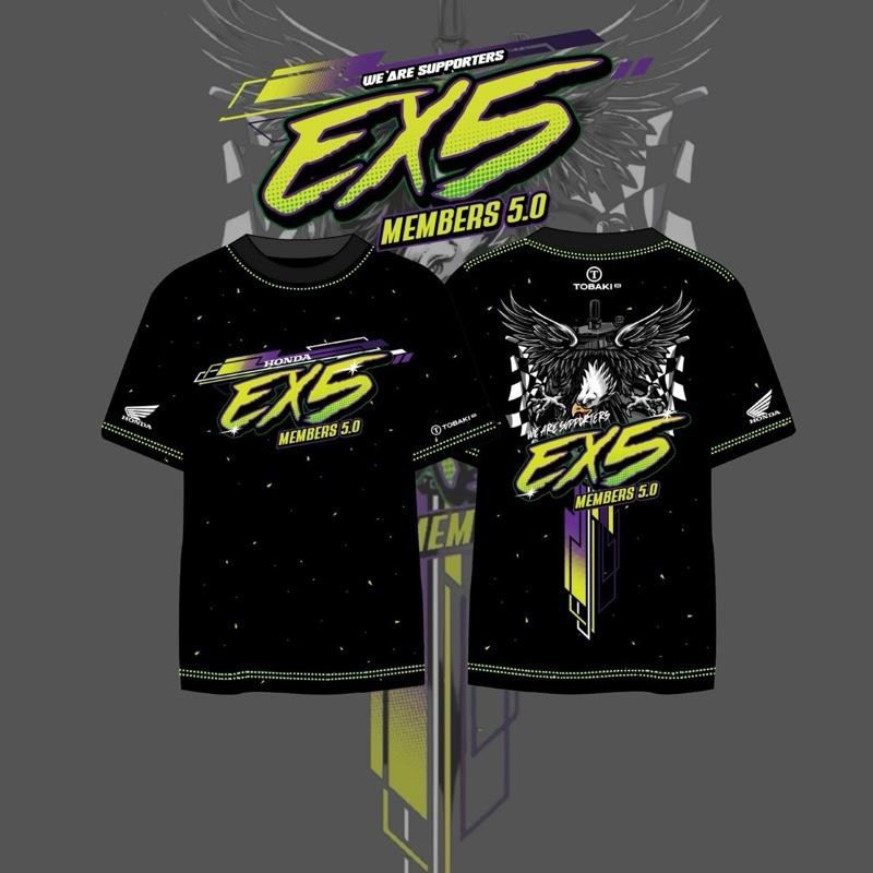 TSHIRT EX5 MEMBERS SUPPORTER | Shopee Malaysia