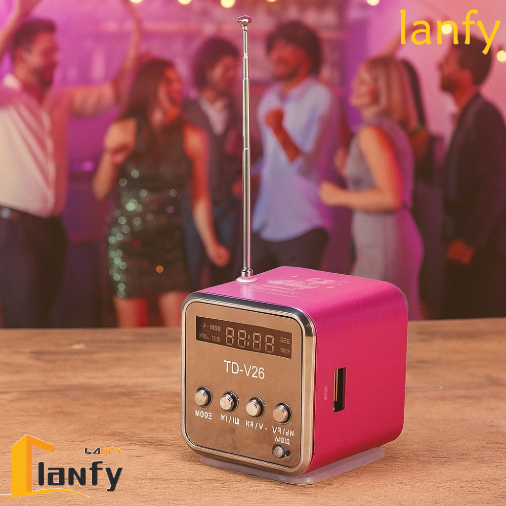 LANFY Portable Mini Fm Antenna Radio Fm Rumah Malaysia Rechargeable ...