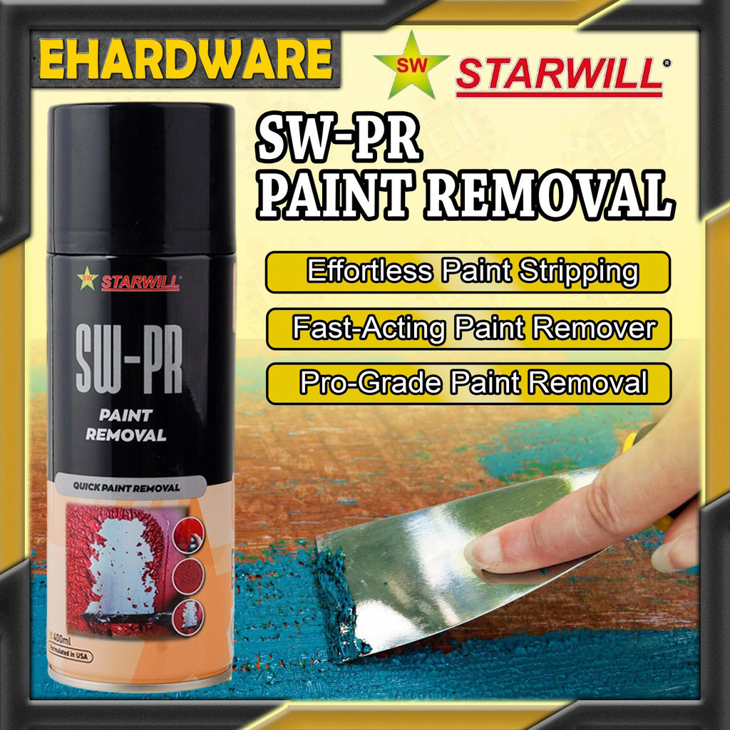 SWPR-400ML STARWILL PAINT REMOVER 脱漆剂 PENANGGAL CAT | Shopee Malaysia