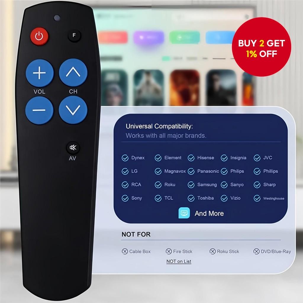 7-Button Universal Learning Remote Control Clone Copy Smart IR Learning ...