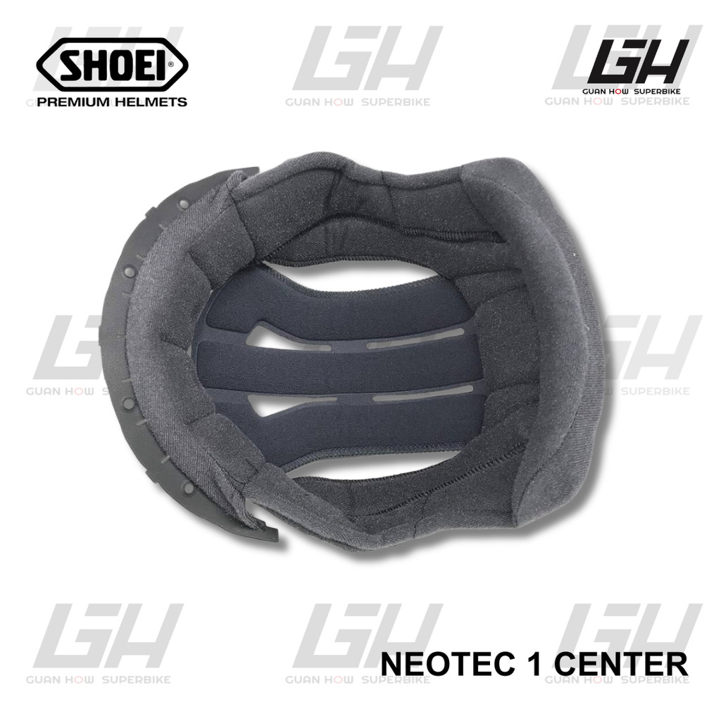 Shoei Helmet Replacement Center Pad Neotec 1 | Shopee Malaysia