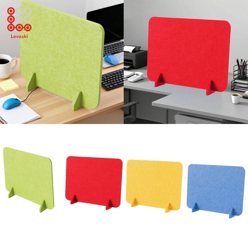 [Lovoski] Freestanding Desktop Partition Acoustic Desk Divider Desk ...