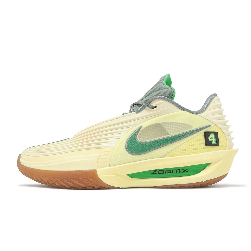 Nike Basketball Shoes G.T. Cut 3 Turbo EP Men's Beige Green Sneakers ...