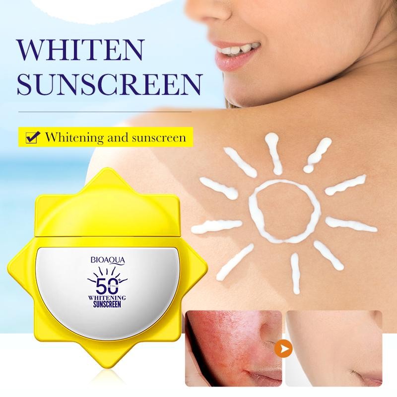Ultral White Suncreen Spf50+ Pa+++ Alcohol-free Suncreen Q6b9 | Shopee ...