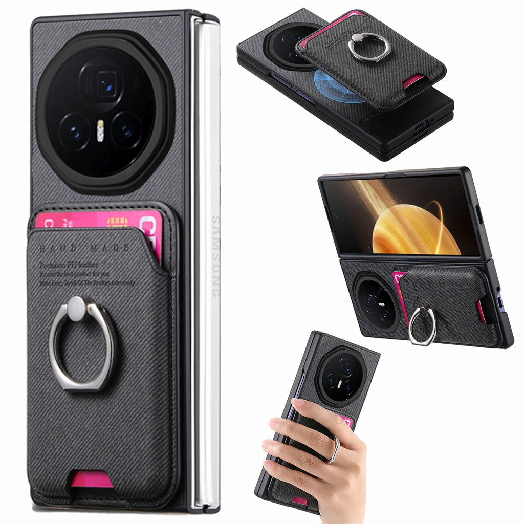 Honor Magic V3 Phone Case Card Slot And Ring Holder Foldable Screen ...