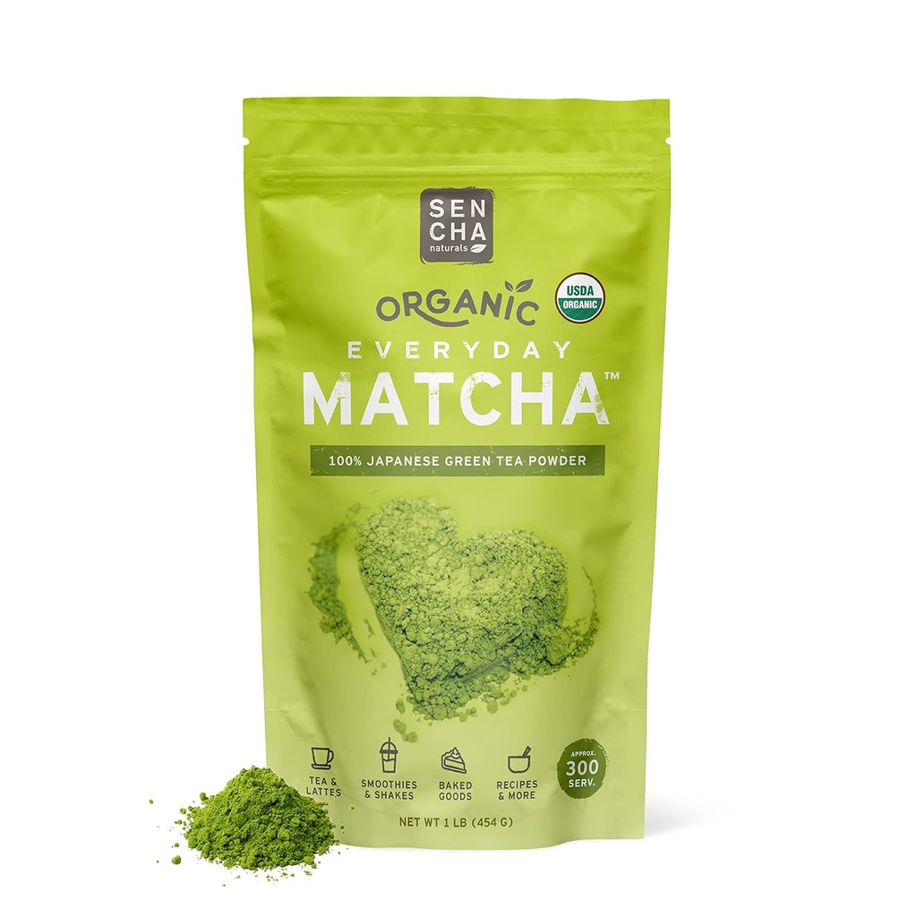 SEN CHA Naturals Organic Matcha Powder, Authentic Japanese Green Tea ...