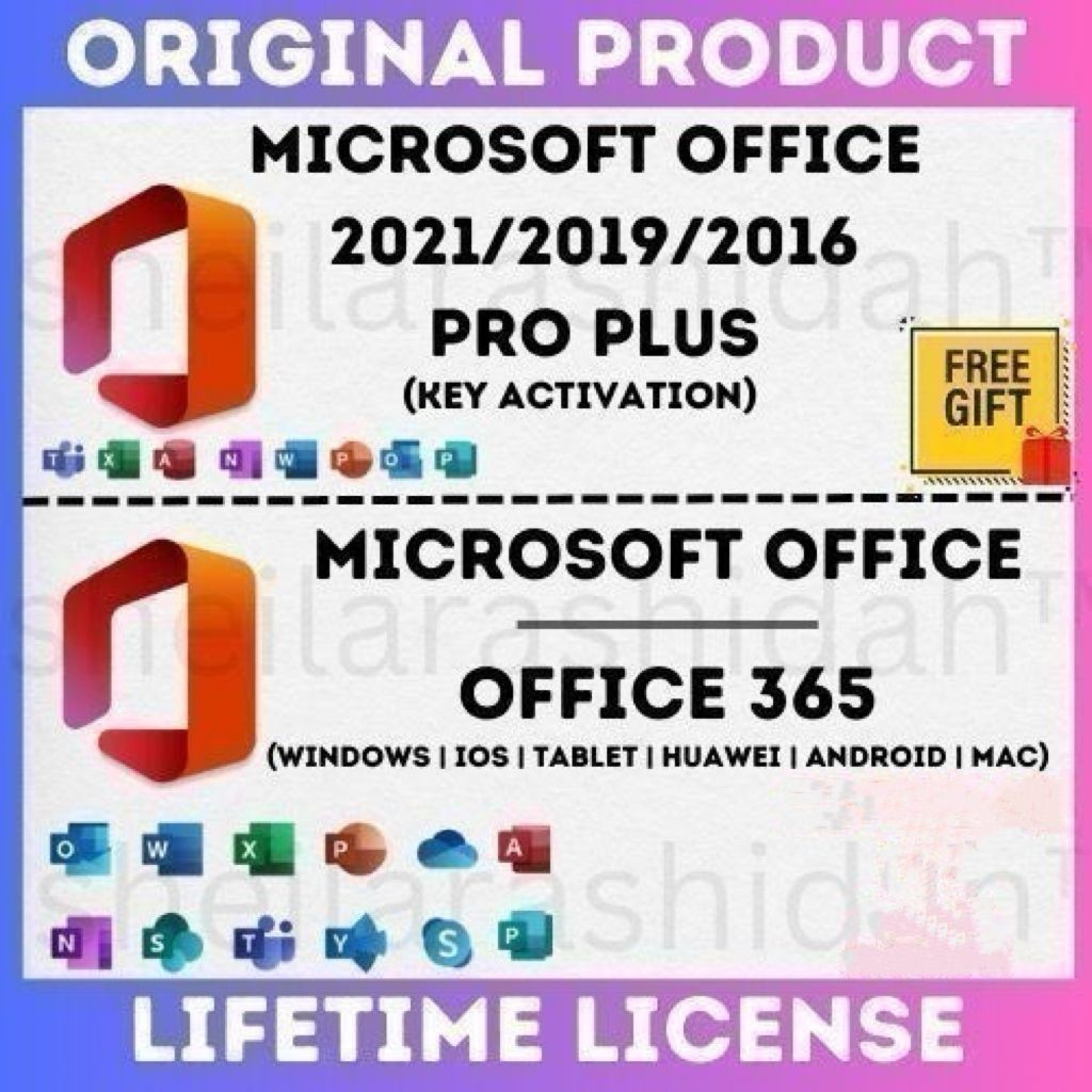 MICROSOFT OFFICE 365 | 2021 | 2019 | 2016 | 2013 | 2010 |7 Professional ...