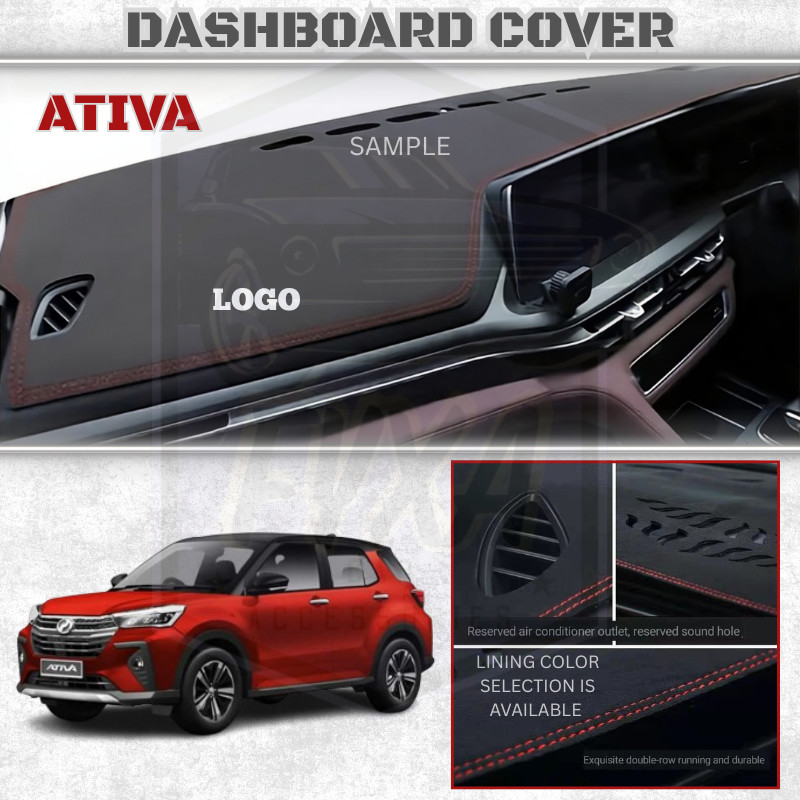 Perodua ATIVA Dashboard Cover Anti Slip Thick Dashboard Mat High ...