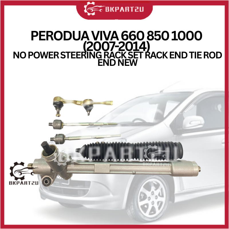 PERODUA VIVA 660 850 1000 (2007-2014) NO POWER STEERING RACK SET RACK ...