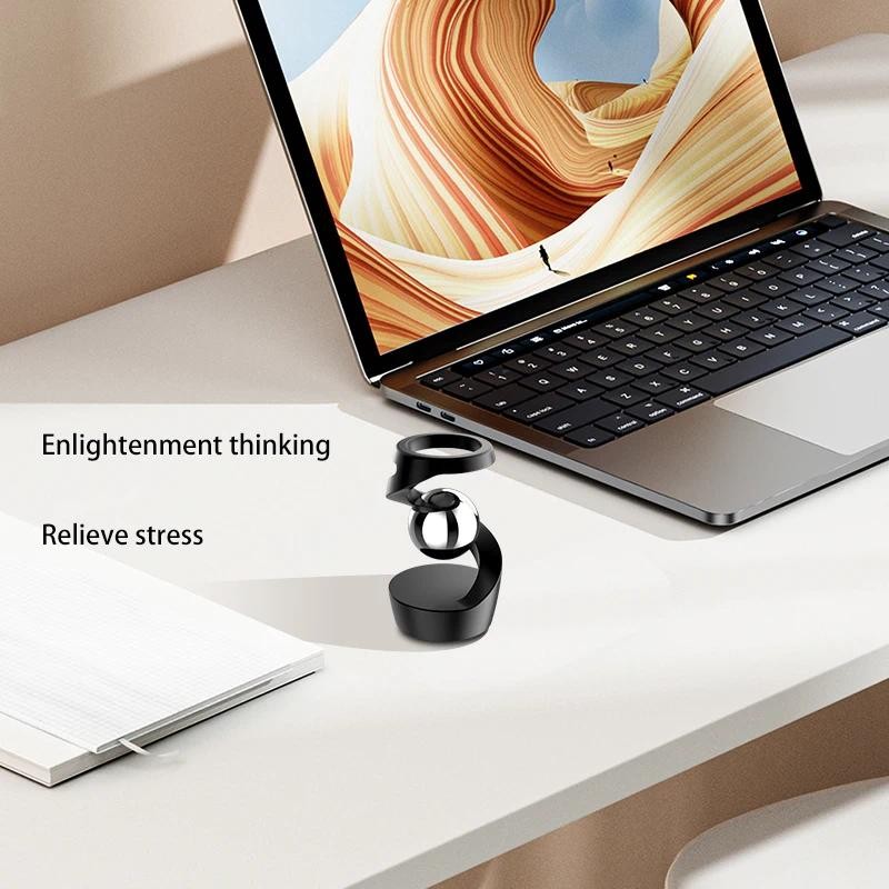 Anti gravity Visual Desktop Gyroscope Office Desk Toy Desktop Stress ...