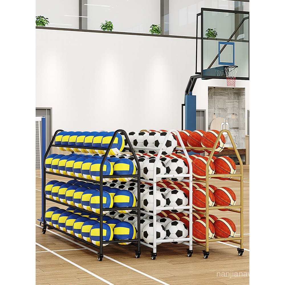 Basket Basketball Storage Rack School Kindergarten Volleyball Football ...