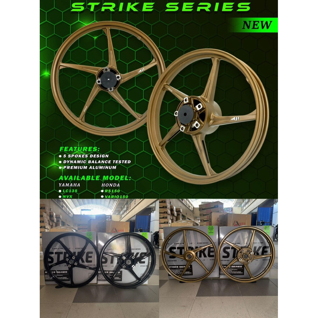 (AJI RACING ) (STRIKE) SPORTRIM SPORT RIM STD HUP Y15ZR / Y16ZR -1.60/1 ...