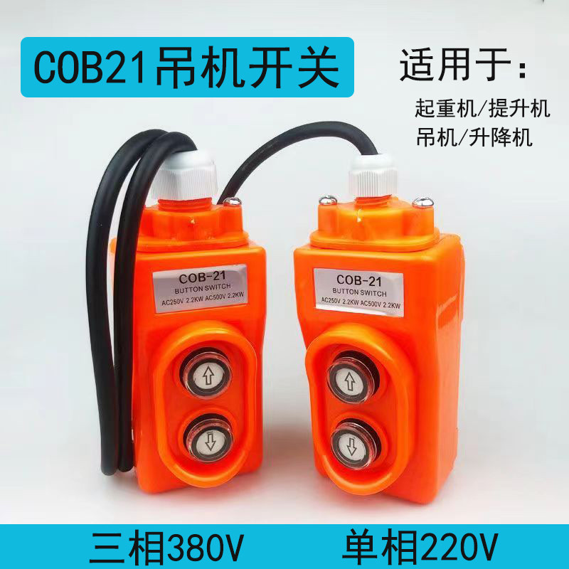 COB Series Crane Direct Control Switch 220v Voltage Up and Down Button ...