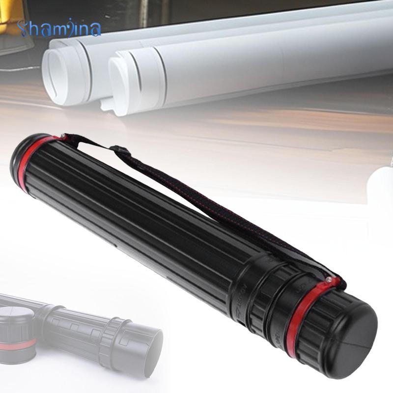 [Shamjina] Poster Drawing Tube Telescoping Poster Carrying Case for ...