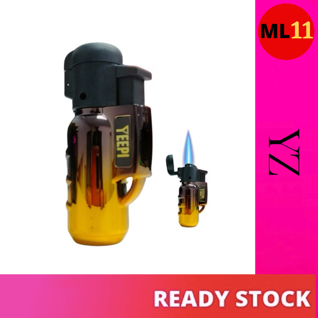 YEEPI Turbo Jet Flame Rainbow Series Refillable Lighter 4230R | Shopee ...