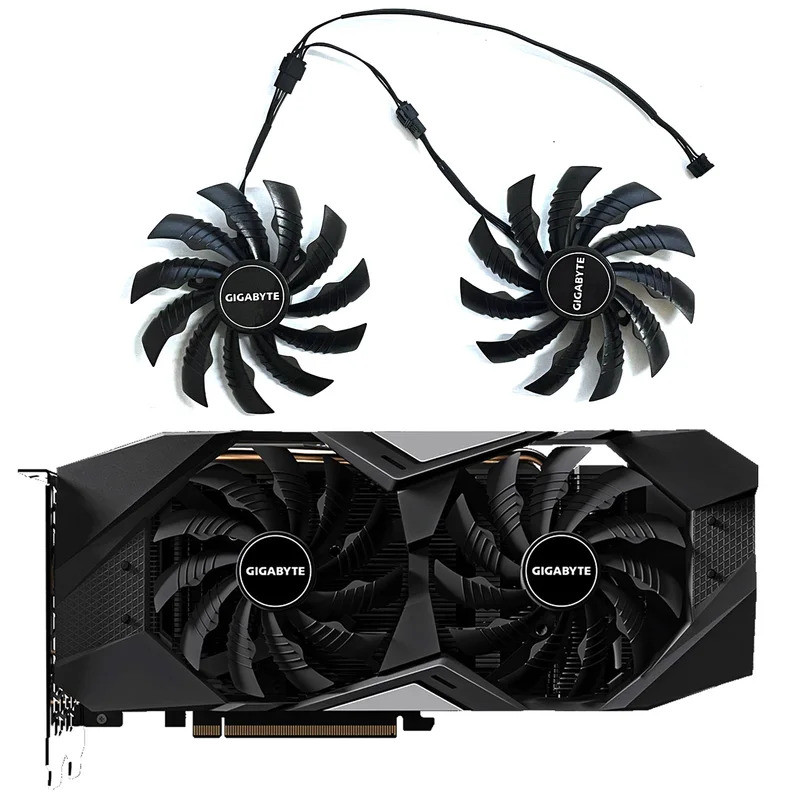 PLD10010S12H DC 12V 0.3A 95MM 4PIN for Gigabyte RTX2070 RTX 2060 Super ...