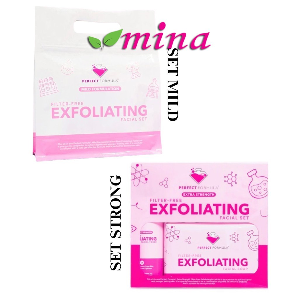 PERFECT FORMULA Set 4in1 | Strong Kotak Mild Zip Lock Bag Exfoliating ...