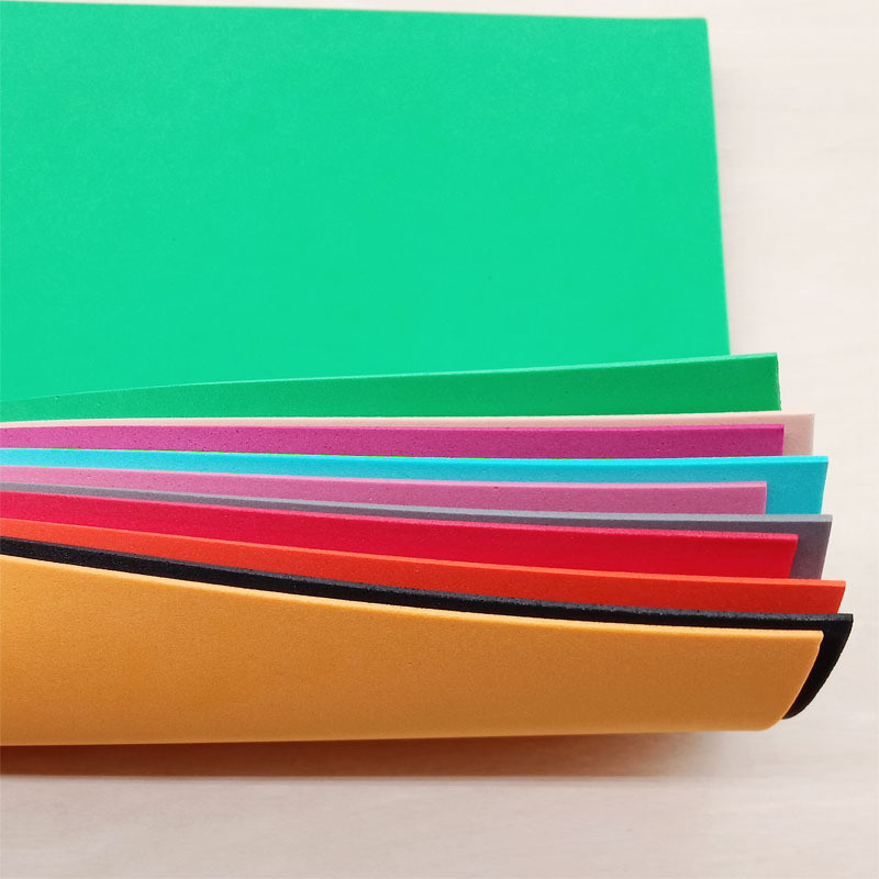 Color Handmade Sponge Paper A4 Material Children Kindergarten DIY ...