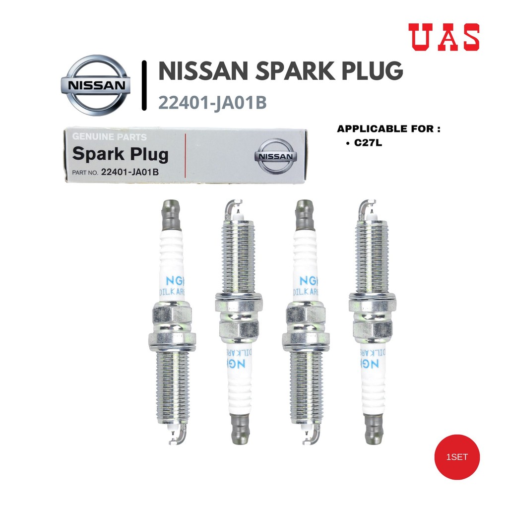 Nissan Spark Plug 22401-JA01B (4pc) Applicable for Nissan KOLEOS-4X4 ...