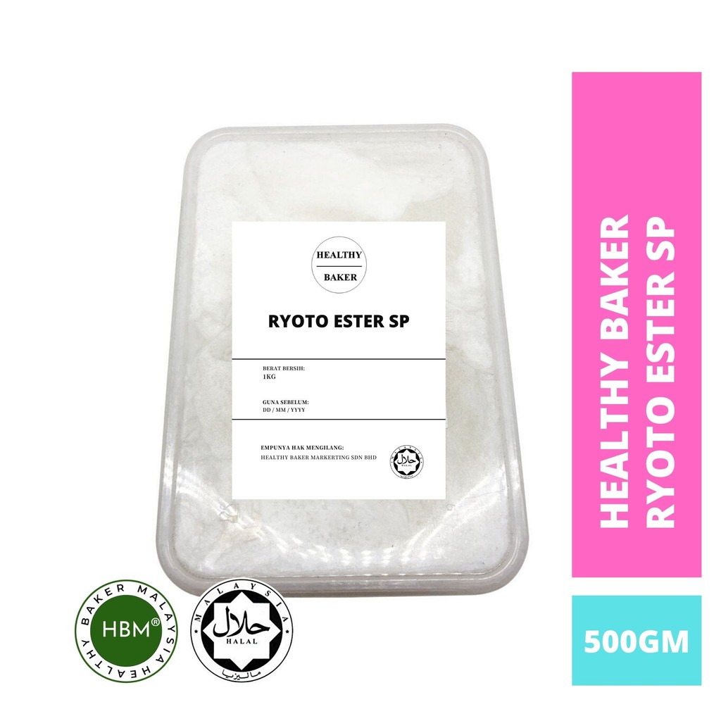 Ryoto Ester SP Baking Emulsifier / 500GM / 1KG / 100GM / 200GM / Halal ...