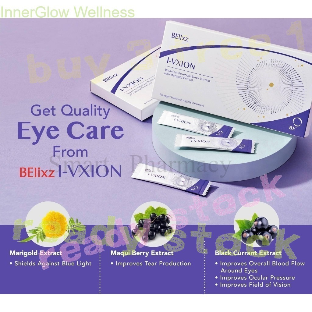 【BELI 3 PERCUMA 1】 Ivxion for eye supplement I-VXION (ReadyStock ...