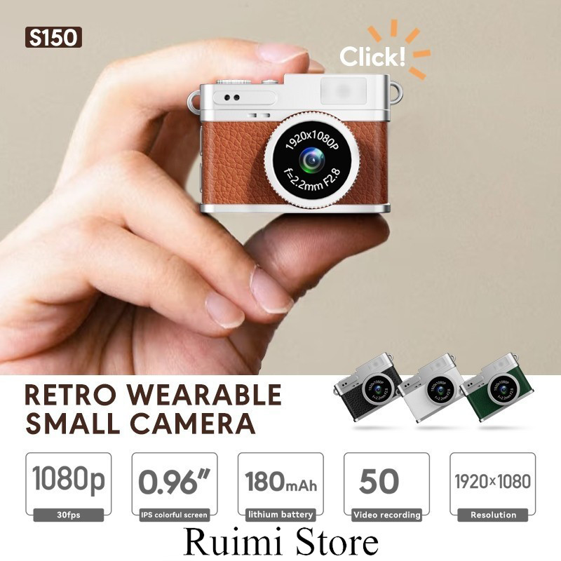 S150 Retro CCD Mini Digital Camera 1080P HD Photography Compact ...