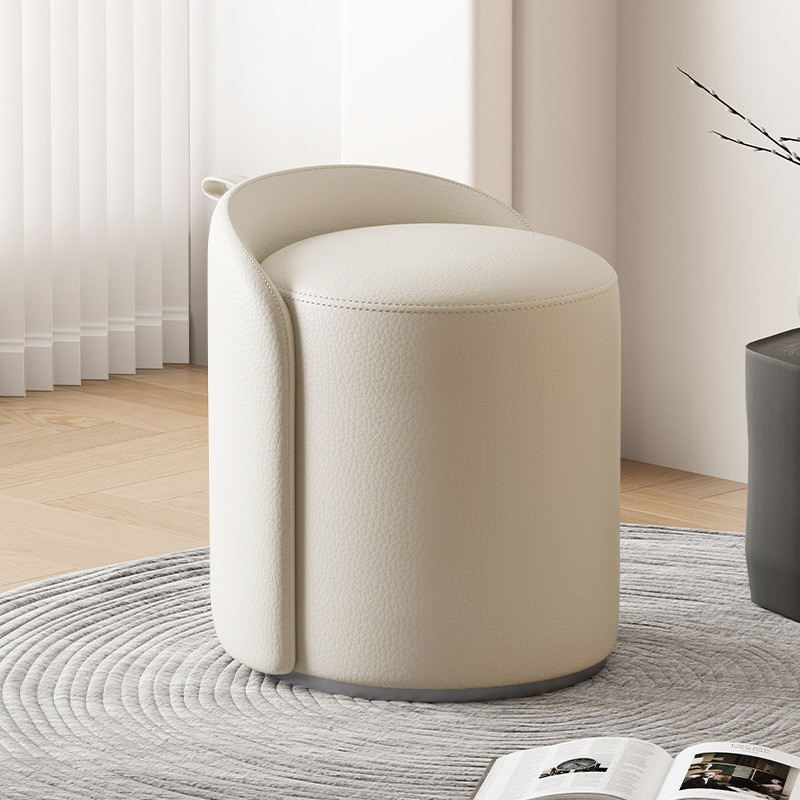 Modern Simple Light Luxury Dressing Stool Balcony Tea Table Stool ...
