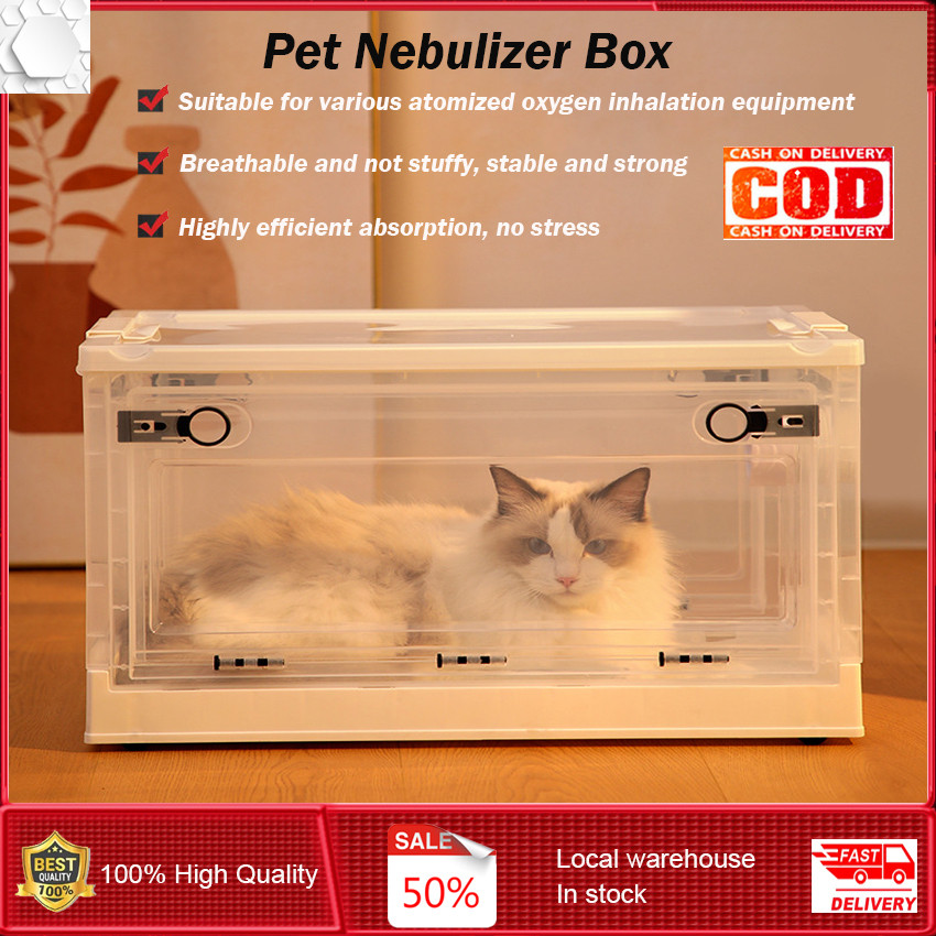 High Quality Pet Nebulizer Box - Portable Oxygen Therapy Cage for Cats ...
