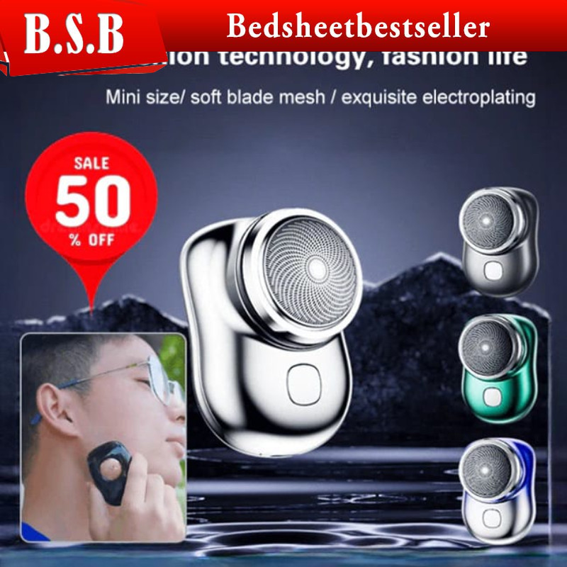 Waterproof portable mini electric shaver beard razor easy to carry ...
