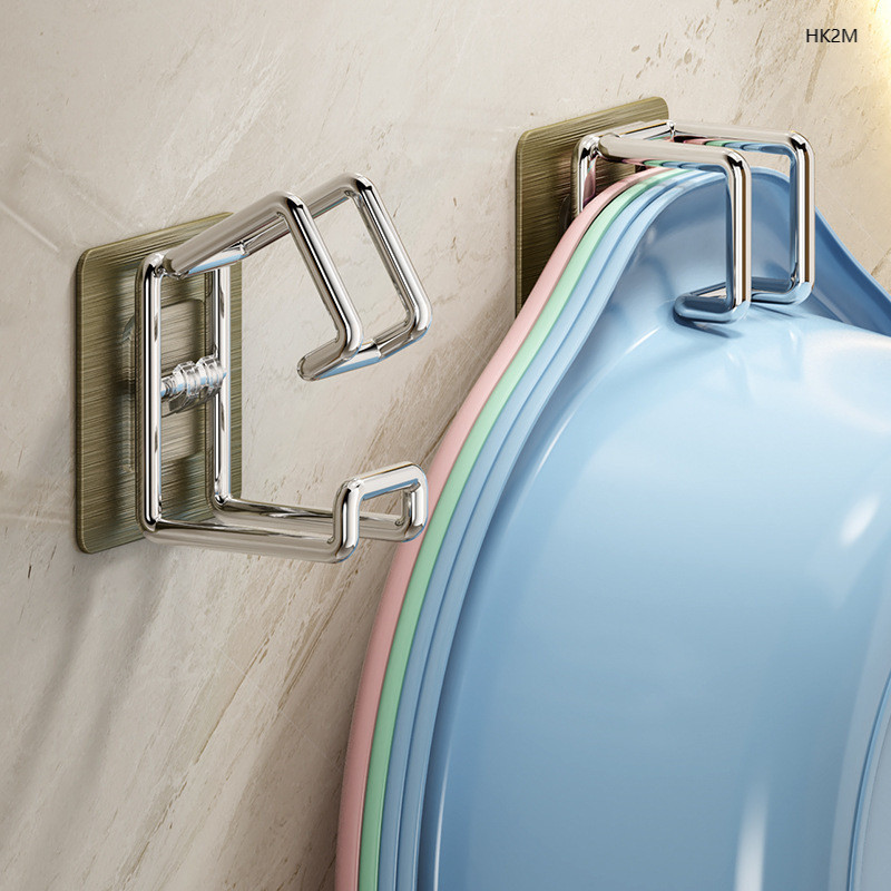 HK-Basin Hook, Non Perforated Bathroom Basin Storage Rack, Bathroom ...