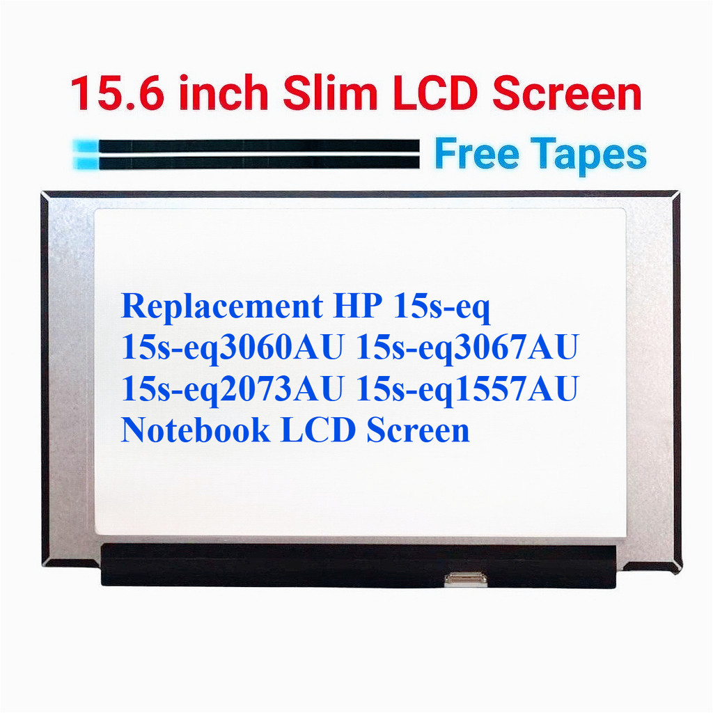 Écran LCD De Remplacement Pour HP 15S-EQ1040NL - 15.6" HD 1366x768 LED 30 Pins (Neuf)
