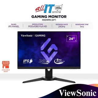 ViewSonic XG2409A 24" FHD 240Hz Super Clear IPS LCD Gaming Monitor 1920 X 1080 | IPS | Fast 1ms | HDMI / DP