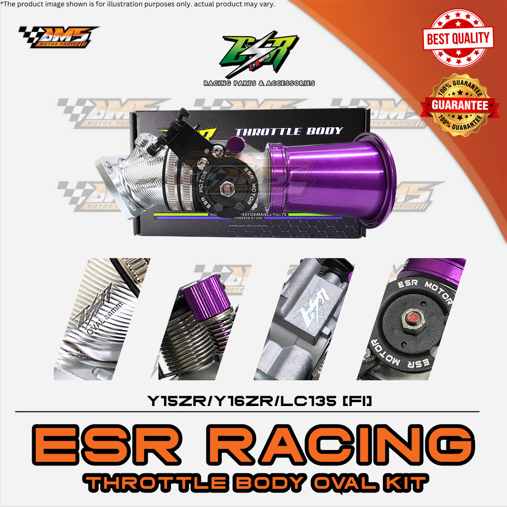 Y15ZR/Y16ZR/LCV8 ESR RACING THROTTLE BODY KIT 34MM | Shopee Malaysia