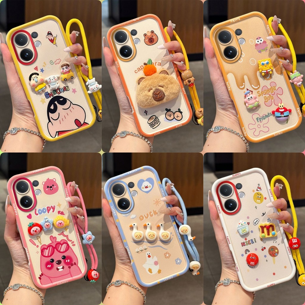 Casing VIVO V60 Anak patung comel gaya anime phone casing | Shopee Malaysia