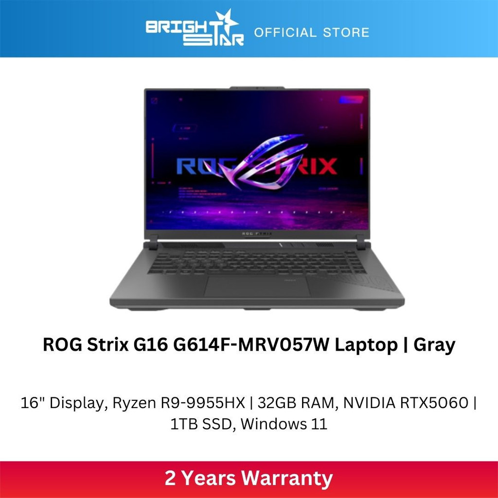 ASUS ROG Strix G16 G614F-MRV057W Gaming Laptop - 16