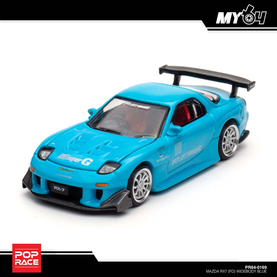 [Pop Race] Mazda RX7 RE-Amemiya Widebody - Blue TASKL Special | Shopee ...