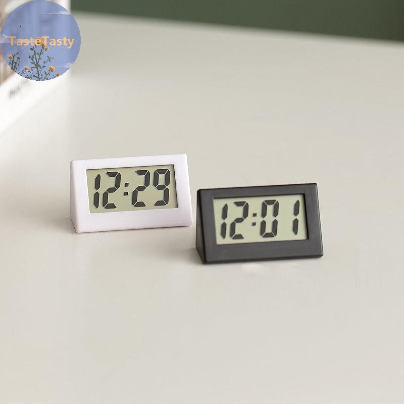 TasteTasty Desktop Mini Clock Simple Electronic Clock Bedside Clock Car ...
