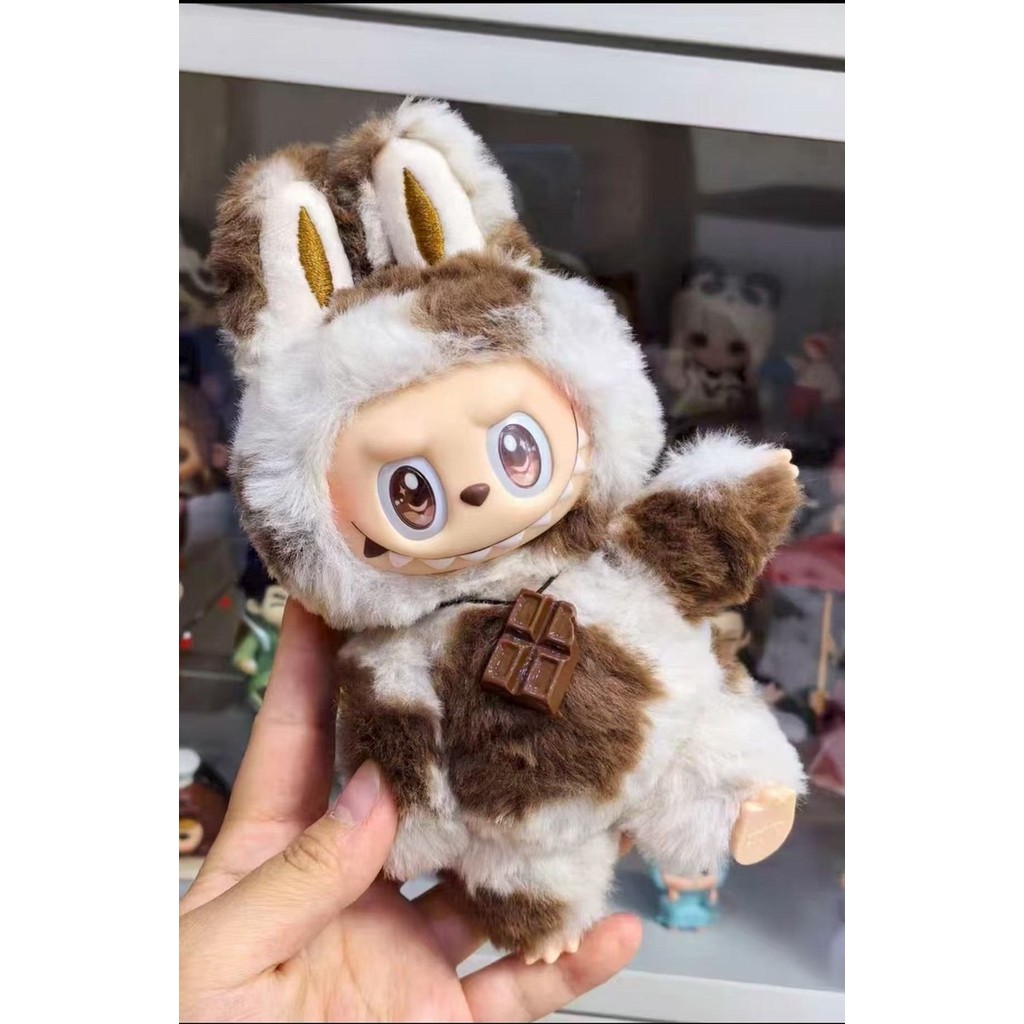 Labubu Chocolate Cows Customized Doll Vinyl Face Cute Plush Toy Pendant ...