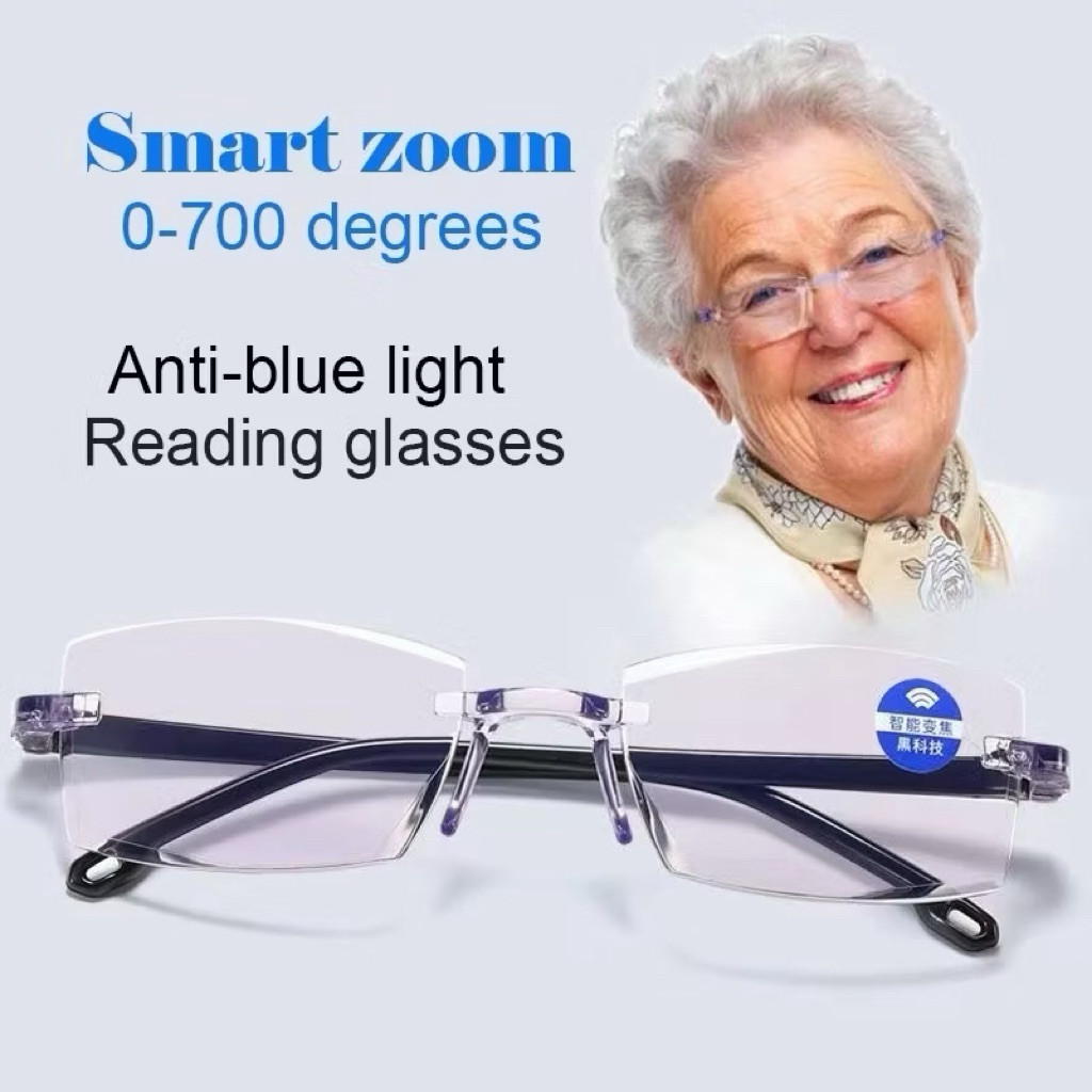 Reading Glasses +100°~+400° Presbyopic 老花眼镜 Anti Blue Light Eyewear ...