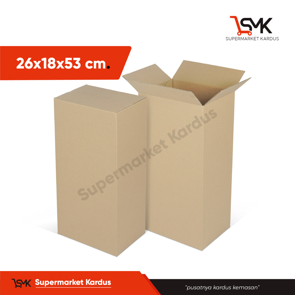 Box 26x18x53 (C26) Box/Packaging/Cardboard/Normal Box/Cardboard/A1 ...