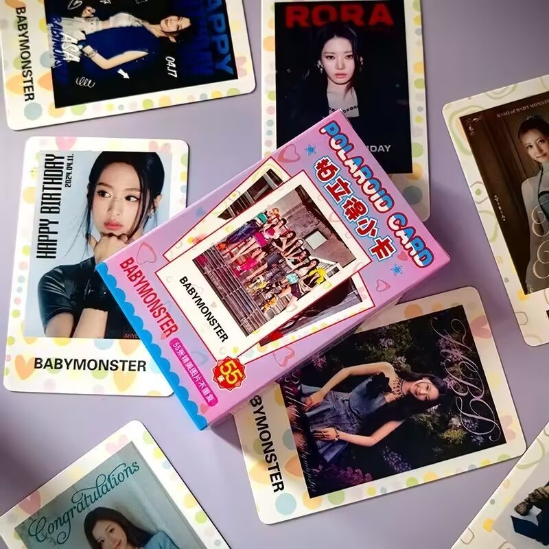 55pcs BM Lomo Cards FOREVER Like That BABYMONS7ER SHEESH Stuck In The ...