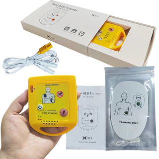 Mini AED Trainer XFT-D0009 English Voice Prompt Defibrillator Universal Trainer For Cpr School Student First 2