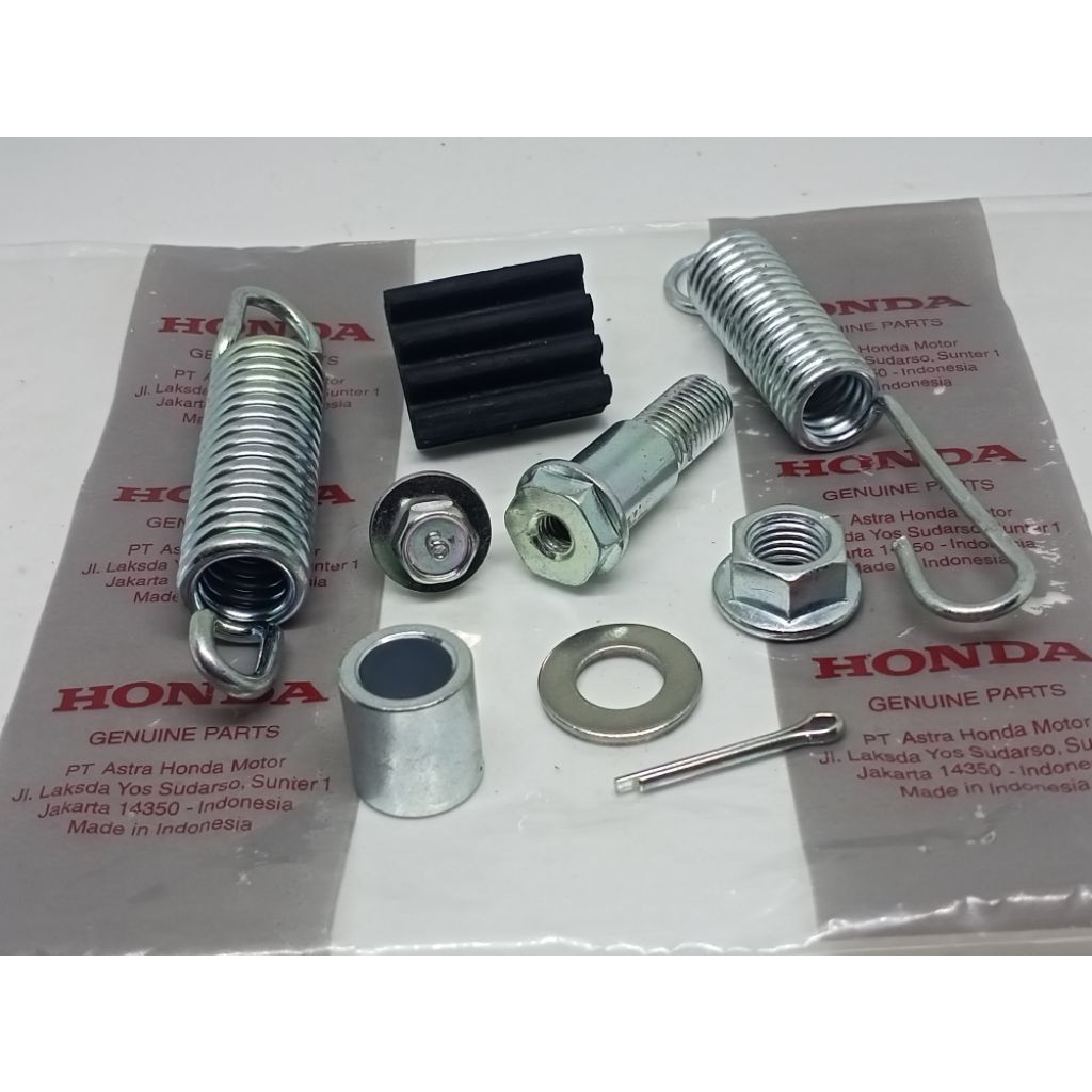 Set of Bolts + Standard Springs 1 and 2 rubber Bosh spy nut bolt side ...