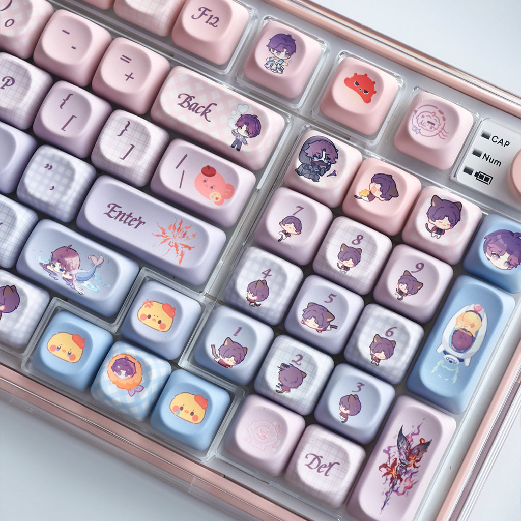 Rafayel Keycaps 130 Keys MOA/Cherry Profile PBT Dye Sublimation ...
