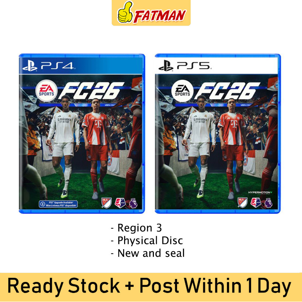 PS4 / PS5 FC 2026 26 PHYSICAL DISC R3 ENG / CHI | Shopee Malaysia