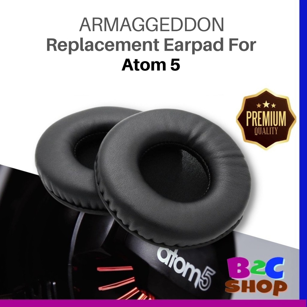 1Pair Armaggeddon Atom 5 / Atom5 Replacement Ear Pads Cushion Earpad ...